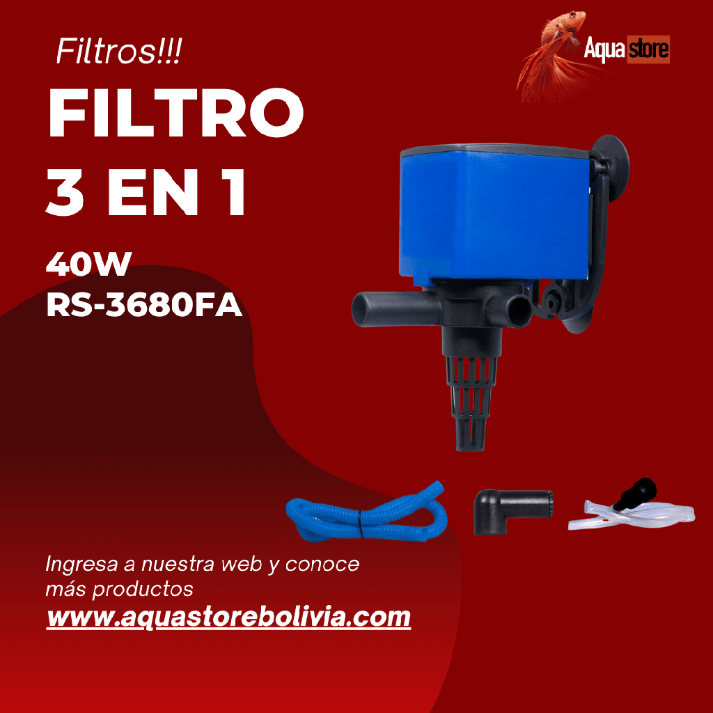 Filtro 3 en 1 40w RS 3680FA