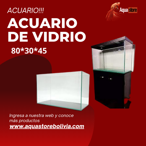 Acuario 80x30x45