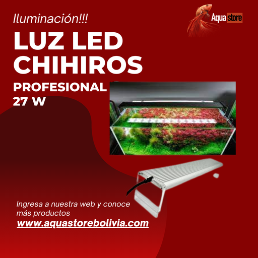 Led Chihiros profesional 27 W E 601S