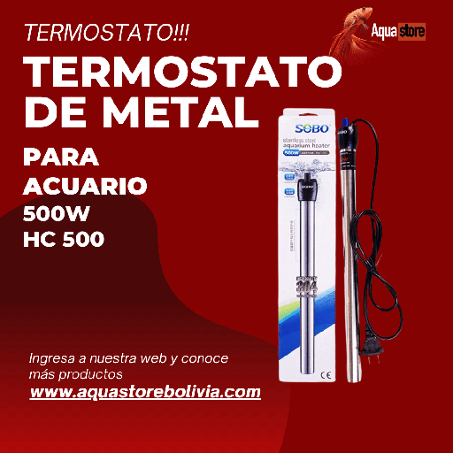 Termostato de Metal HC 500w