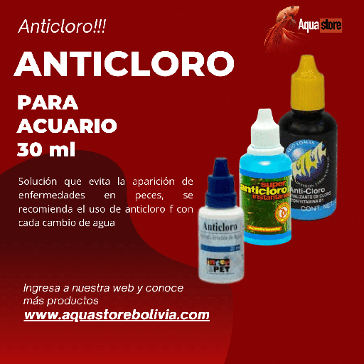 Anticloro de 30 ml